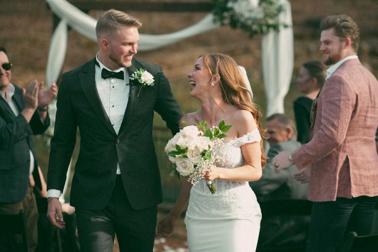 Walking down the aisle